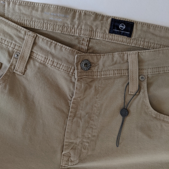 AG ADRIANO GOLDSCHMIED THE MATCHBOX Slim Straight, Beige, 36 - Picture 5 of 9